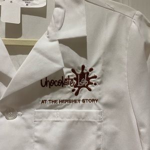 happy chef kids coat chocolate lab Hershey